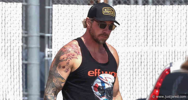 Dax Shepard Shows Off Tattooed Muscles While Out Running Errands in L.A.