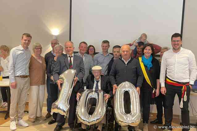 Octaaf Van Gijseghem viert honderste verjaardag