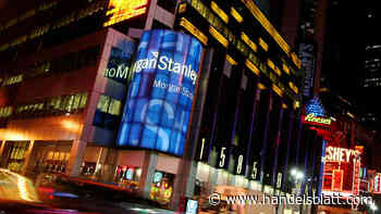 Banken: Zurückhaltung im Investmentbanking drückt Gewinn von Morgan Stanley