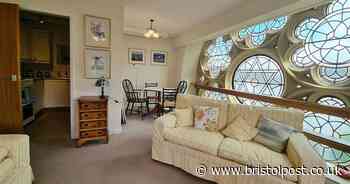 Church flat with amazing windows in Clifton Down