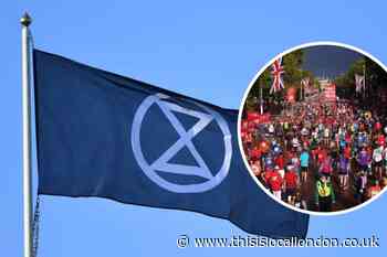 Extinction Rebellion to protest during London Marathon