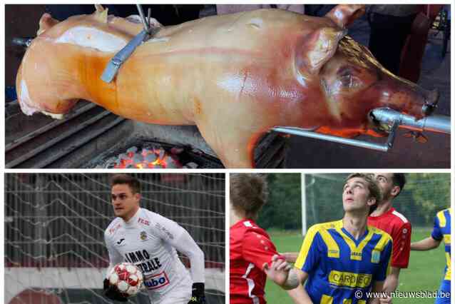 IN PROVINCIALE IS HET OOK PLEZANT. Bij de Rassing primeert sfeer boven geld, varken aan ’t spit en ook de papa’s trekken de schoenen nog eens aan