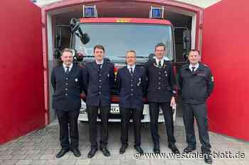 Johannes Becker ist neuer Löschgruppenführer in Eissen