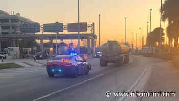 FHP Escorts Fuel Trucks as Effort to Distribute Gas in South Florida Expands Amid Delays