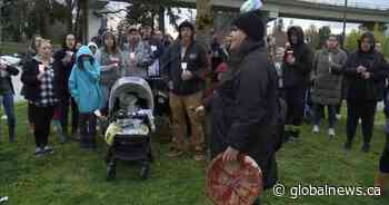 Family, friends gather for 17-year-old stabbing victim vigil in Surrey, B.C.