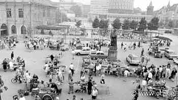 Frische Ware in Jena: Marktplatz war zu DDR-Zeiten wichtiger Anlaufpunkt