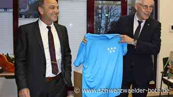 Amtseinsetzung : Bürgermeister in Ebhausen – für ihn kann es nichts Schöneres geben