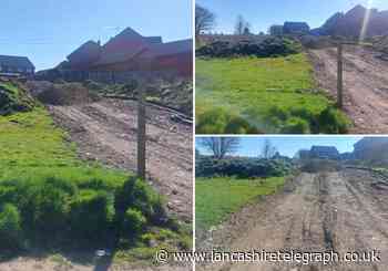 Investigation after 'travellers' illegally dig up site in Lower Darwen