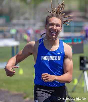 McQueen track and field standouts Gibson and LaGrone break school records