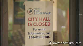 Fort Lauderdale City Hall ‘On Life Support' After Extensive Flooding Damage: Officials
