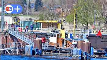 Nord-Ostsee-Kanal: Autoreifen legten Schleuse in Kiel-Holtenau lahm 