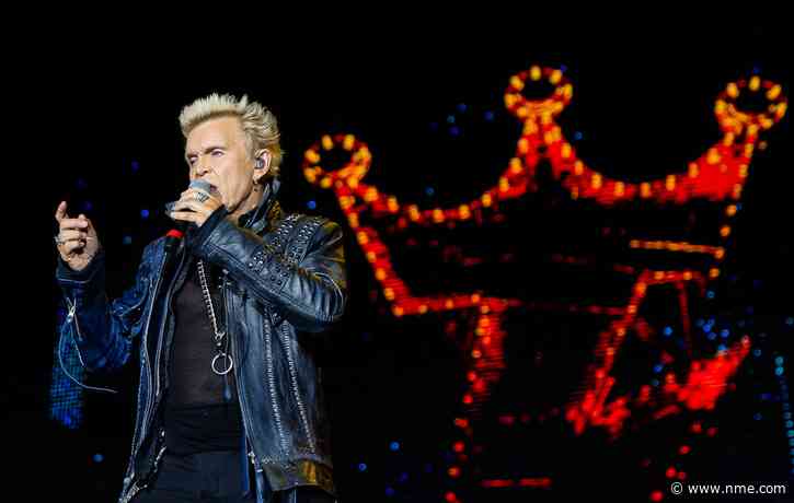 Billy Idol makes history by playing first ever concert at the Hoover Dam