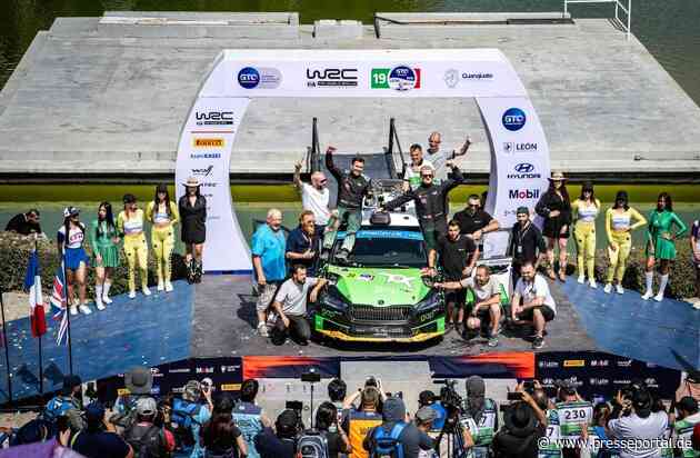 Rallye Kroatien: Škoda Piloten Emil Lindholm und Gus Greensmith greifen nach WRC2-Tabellenführung