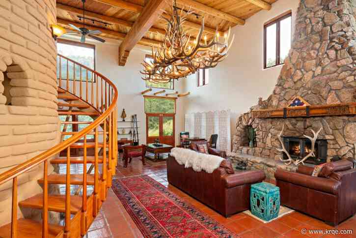 PHOTOS: Santa Fe home listed for $1.9M 'in perfect harmony with nature'