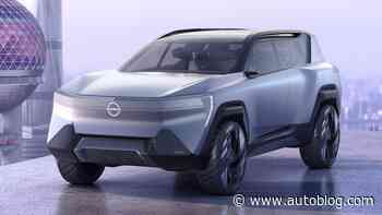 Nissan Arizon concept is Ariya's boxy, creased cousin