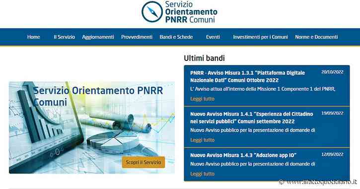 Pnrr, i Comuni: “Il sistema di rendicontazione non funziona, molti progetti non sono stati inseriti. Così si bloccano anche i pagamenti e rischiamo il default”