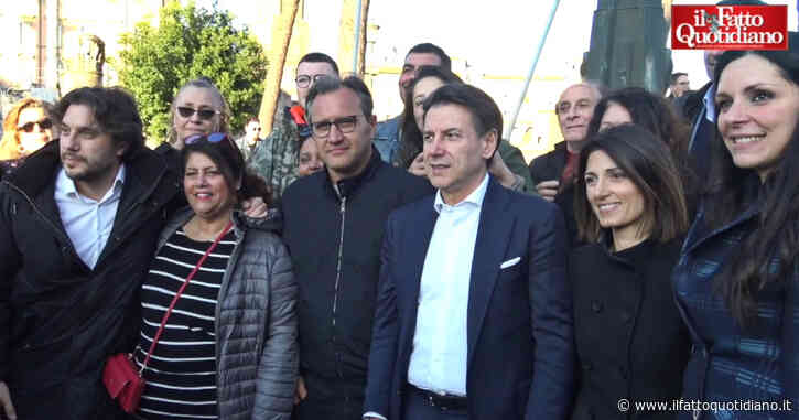 Inceneritore Roma, Conte al presidio di Legambiente: “Schlein scarica su Gualtieri? Battaglie si combattono o no”