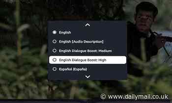 Goodbye subtitles! Amazon Prime Video launches new 'dialogue boost' feature