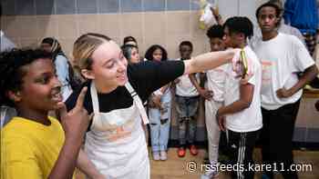 Basketball phenom Paige Bueckers opens free grocery store inside Minnetonka school