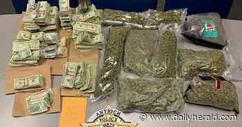 Police: Beach Park man charged after traffic stop yields 8 pounds of pot, $143K in cash