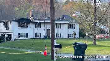 Roof Collapses on Avon Home After Fire