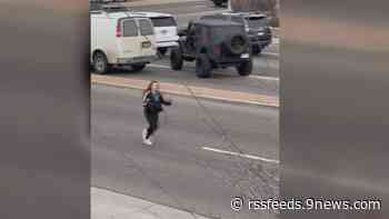 Woman caught on video running from crash arrested, had prior hit & run allegation