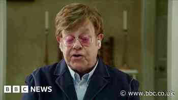 Elton John lauds 'American genius' in fight against Aids