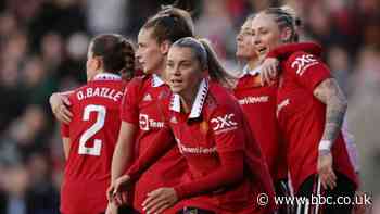 Manchester United 1-0 Arsenal: United go four points clear at top of Women's Super League