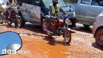 Ugandans rage over roads: 'Not a pothole but a pond'