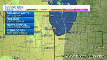 Timeline: Severe Storms Could Threaten Chicago Area Again Thursday