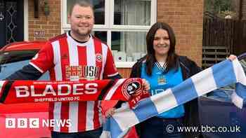 FA Cup semi-final: Married football rivals travel 3,000 miles for tie