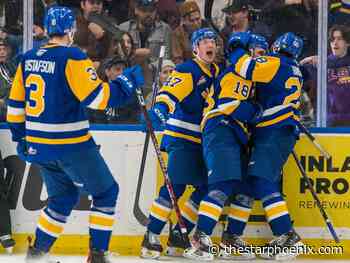 Stayin' alive: Saskatoon Blades stave off elimination with win over Red Deer Rebels