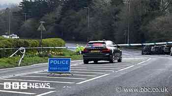 Man who died in A38 crash 'was parked in layby'