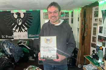 Klaus-Peter Wiesker besitzt mehr als 300 Preußen-Fanartikel