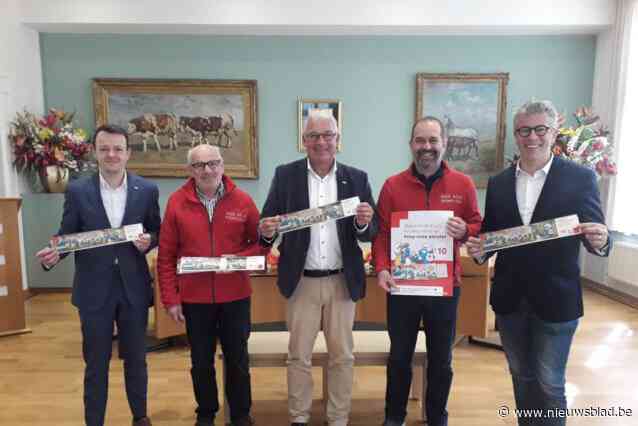 Burgemeester Piet De Groote (GBL) trekt pleisteractie Rode Kruis op gang