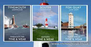 Lighthouses of the North East are featured in a new book and series of prints