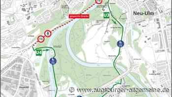 Donauradweg wegen Bauarbeiten eine Woche gesperrt: So wird umgeleitet