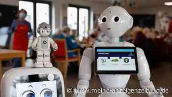 Technik in der Pflege: Morgengymnastik mit Roboter Pepper