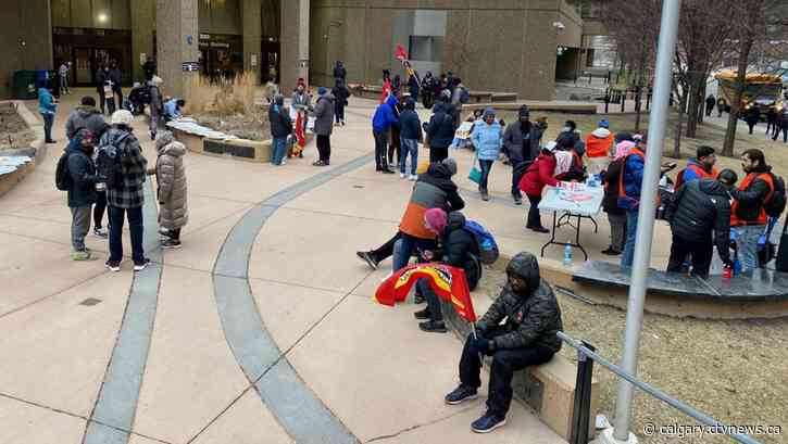 'Whatever it takes': Calgary's public service workers continue strike action