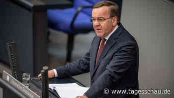 Verteidigungsminister Pistorius: "Wir müssen besser werden"