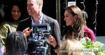 Prince and Princess of Wales drop by Indian restaurant during city visit