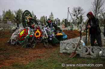 "Un chagrin indicible": une Ukrainienne enterre son fils et son mari après des frappes russes