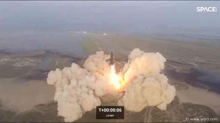 SpaceX giant rocket explodes minutes after launch from Texas