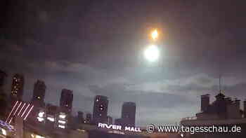 Verwirrung nach Lichtblitz über Kiew