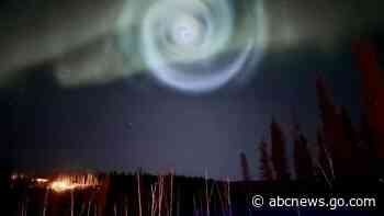 Rocket science: Alaska sky spiral caused by SpaceX fuel dump
