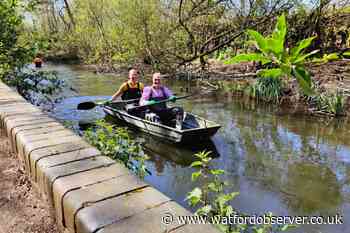 Lib Dem leader Ed Davey in Watford for local campaign