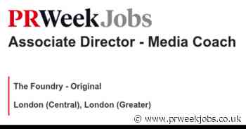 The Foundry - Original: Associate Director - Media Coach