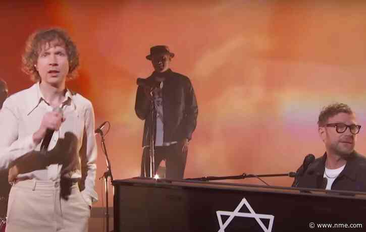 Watch Beck perform ‘Possession Island’ with Gorillaz on ‘Jimmy Kimmel Live’