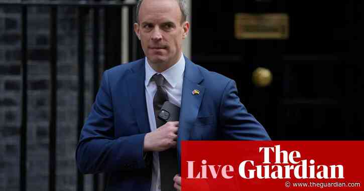 Dominic Raab bullying claims: Rishi Sunak still considering report, No 10 says, but hopes to publish it ‘swiftly’ – live