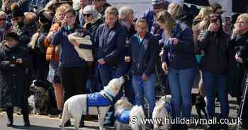 Thousands line the streets to pay tribute to 'lovely' Paul O'Grady